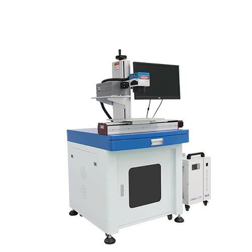 Leaves Engraving 355 nm Cold Light Source UV Laser Marking Machine For Precision Marking