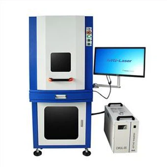 3 W-os zárt UV lézeres jelölőgép nem fémekhez