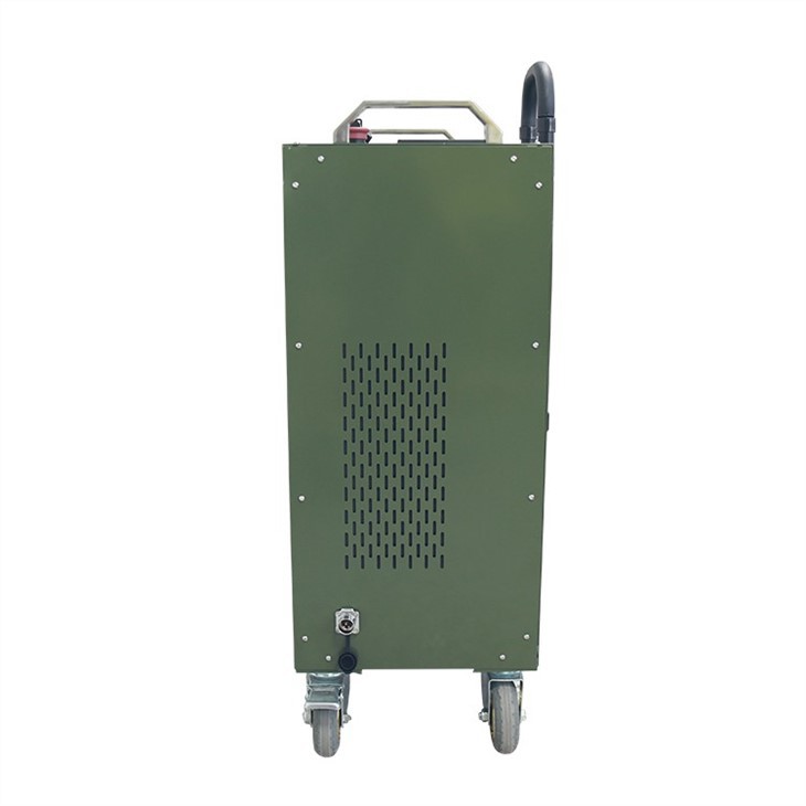 200W Pulsed Laser Cleaning Machine For Truck Restoration, Luggage-Type Laser.
