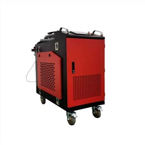 3000 W-os folyamatos lézeres tisztítógép, kéttengelyes